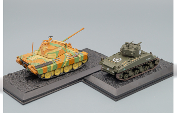 Panzerkampfwagen Panther Aust.A (1944) vs M-4 Sherman (1944), Танки Мира коллекция Спецвыпуск 2 