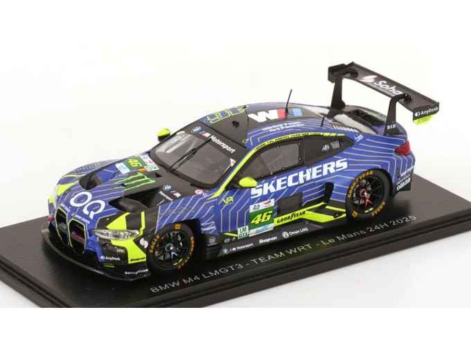 BMW M4 GT3 №46 24h LeMans Al Harthy, Rossi, van der Linde (2025)