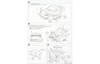 Сборная модель McrZ33 Fairlady Z '05 Nissan