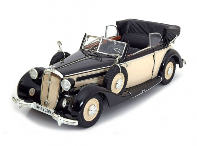 Horch 930 V Cabriolet (1937), cream / black