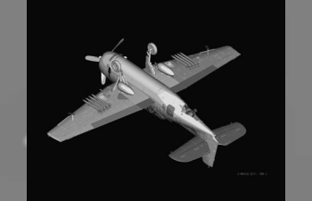 Сборная модель Самолет TBM-3 Avenger Torpedo Bomber