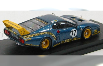 FERRARI 512bb Lm Team Charles Pozzi Jms Racing N 77 24h Le Mans 1980 J.c.andruet - C.ballot Lena, Blue Met Yellow