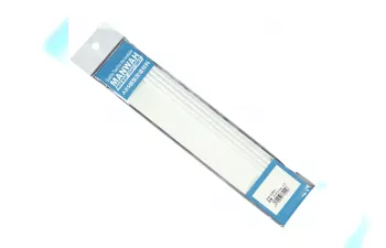 Пластиковый профиль труба диаметр 5мм*250мм, 4шт