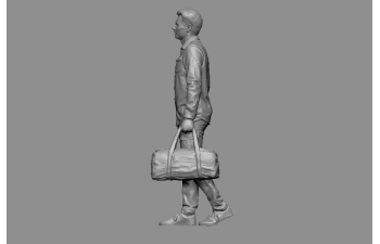 Фигурка Парень с сумкой (под покраску)