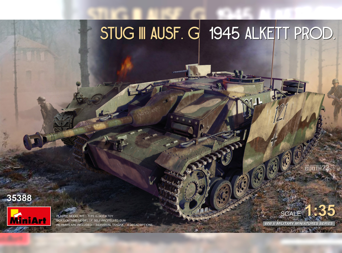 Сборная модель Stug Iii Ausf. G Military 1943