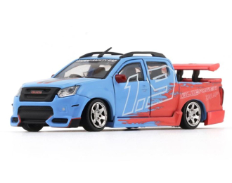 ISUZU D-Max Low Rider Safty Car 1.9 (RHD) (2018), blue / red