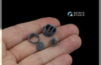 Выхлопное устройство и ЭВУ для Ка-52/Ка-52М (Звезда/Quinta Models)