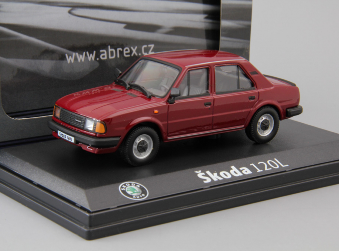 SKODA 120L (1984), apollo red