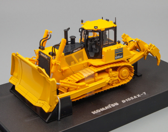 KOMATSU D155ax Bulldozer Ruspa Cingolata - Scraper Tractor, Yellow Black