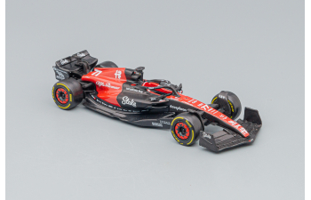 ALFA ROMEO F1 C43 Team Stake N77 Season (2023) Valtteri Bottas, black / red