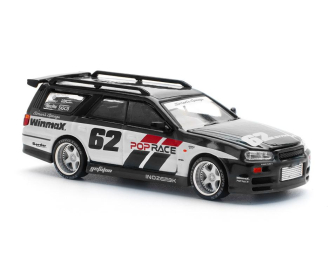 NISSAN Stagea Simon`s Garage #62, black