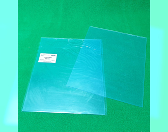 Оргстекло прозрачное лист 1 мм - 200х250 мм - 1 шт