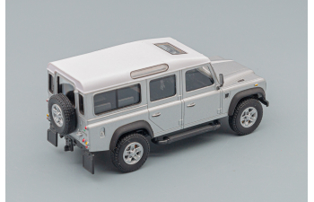 LAND ROVER Defender, silver / white