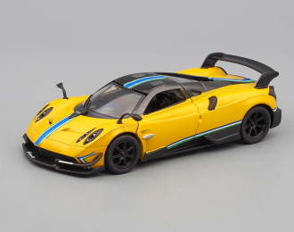 PAGANI Huayra BC with printing (2016), yellow