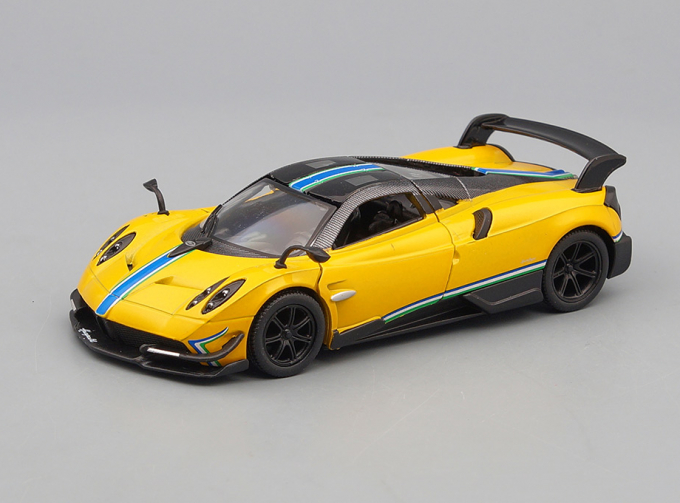 PAGANI Huayra BC with printing (2016), yellow