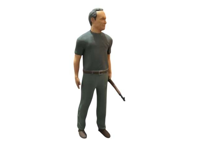Clint Eastwood Gran Torino Figure