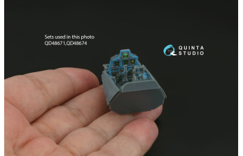 3D Декаль включенные дисплеи кабины для QD+48671 Суххой- 30СМ (Звезда)