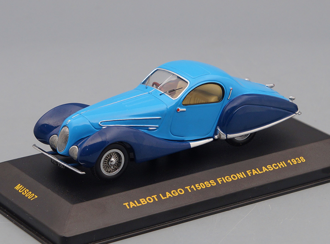 (Уценка!) TALBOT LAGO T150SS Figoni Falaschi (1938), tones blue