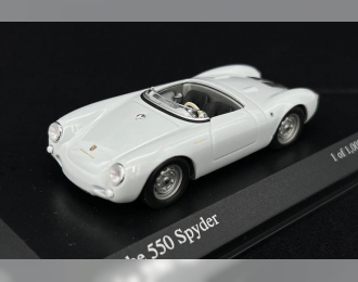 PORSCHE 550 Spyder (1955), white