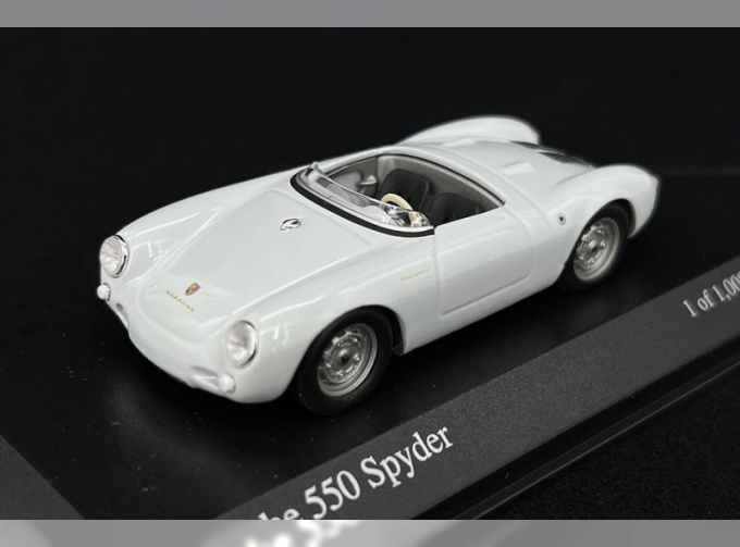 PORSCHE 550 Spyder (1955), white