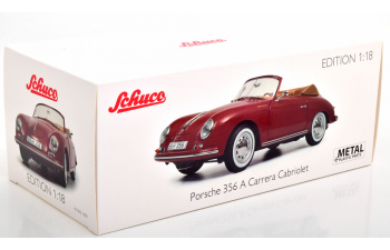 PORSCHE 356 A Carrera Convertible, dark red