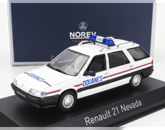 RENAULT R21 Nevada Sw Station Wagon Douanes (1993), White