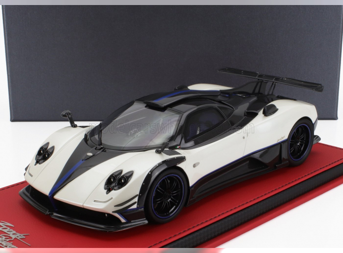 PAGANI Zonda 760 Riviera (2017), White Met Carbon Black