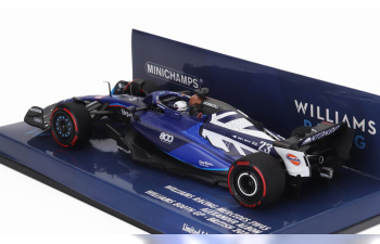 WILLIAMS F1 Fw45 Team Williams Racing №23 (800th Gp) British Gp (2023) Alexander Albon, Blue