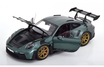 PORSCHE 911 (992) GT3 RS (2022), dark green-metallic