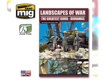 Книга LANDSCAPES OF WAR: THE GREATEST GUIDE - DIORAMAS VOL. 2 (English) ("ландшафты войны, второй том" на английском языке)