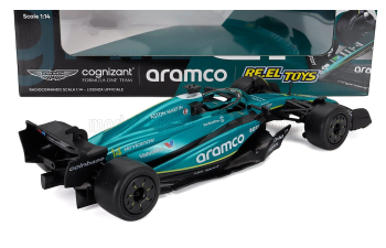 ASTON MARTIN F1 Amr23 Team Aramco Cognizant №14 Season (2023) Fernando Alonso, Green Black