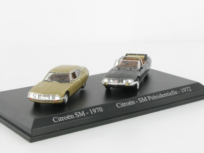 CITROEN SM 1970 / CITROEN SM Presidentielle 1972 из серии Age d'or des Voitures Francaises (L')