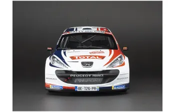 PEUGEOT 207 S2000 №4 Winner Rally Montecarlo (2011) Bryan Bouffier - Xavier Panseri, White Red