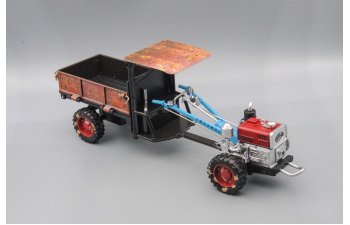 Китайский мотоблок (1970), со следами эксплуатации, 25 см