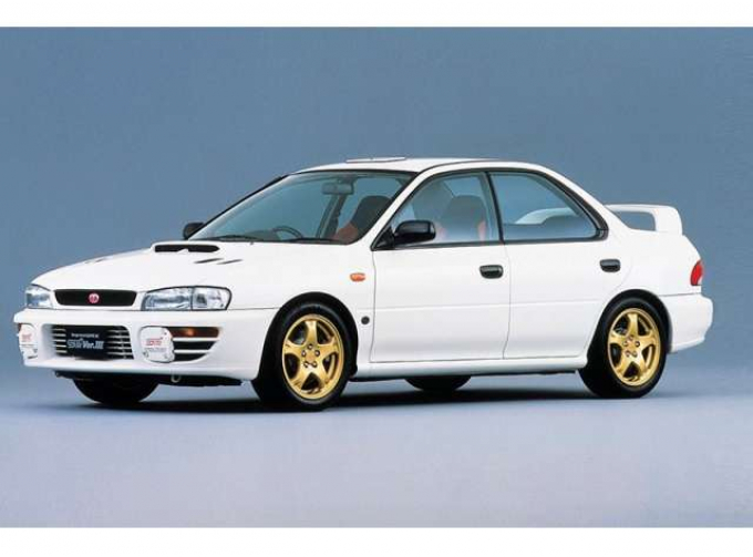 SUBARU Impreza WRX LHD (1994), white