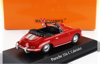 PORSCHE 356 C Cabriolet Open (1965), Red