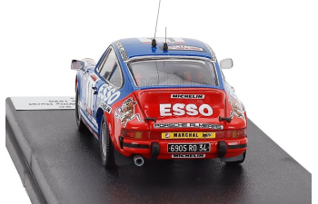 PORSCHE 911 Sc (night Version) №11 Rally Tour De Corse (1980) Francis Vincent - Willy Huret, Blue Red