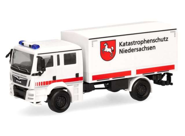 MAN TGE *MzKW Katastrophenschutz Niedersachsen*, white / red