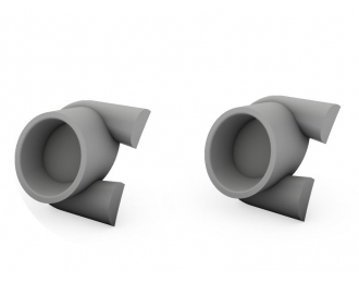 Выхлопные трубы Reggiane Re 2000 Exhausts (Special Hobby)