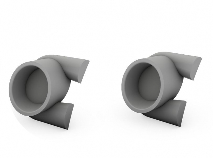 Выхлопные трубы Reggiane Re 2000 Exhausts (Special Hobby)