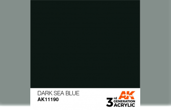 Краска акриловая 3rd Generation Dark Sea Blue 17ml