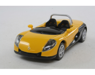 RENAULT Spider, CAR collection 1:43, желтый