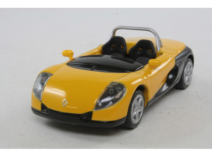 RENAULT Spider, CAR collection 1:43, желтый