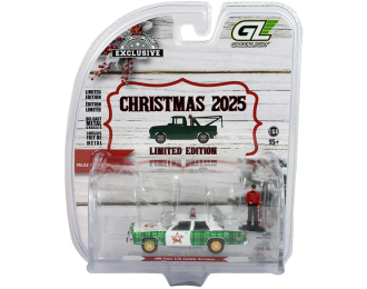 FORD LTD Crown Victoria with Police Officer Figure *Christmas 2025 Limited Edition* (1981), white / green