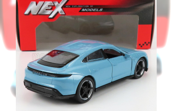 PORSCHE Taycan Turbo S (2019), Light Blue