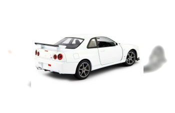 NISSAN GT-R R34, white