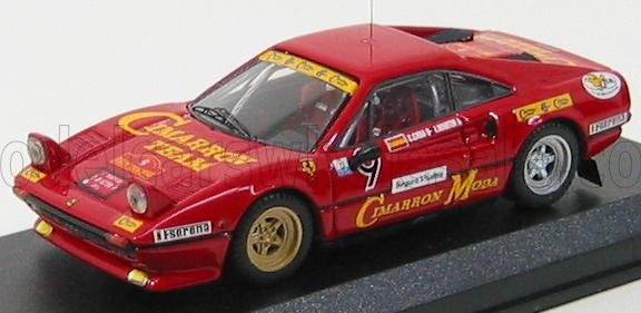 FERRARI 308gtb N 9 Rally Catalunya 1985 C.caba, Red