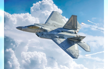 Сборная модель cамолет F-22A RAPTOR