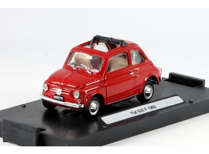 FIAT 500F (1965), red 