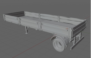 Сборная модель  ОДАЗ-93571 поздний